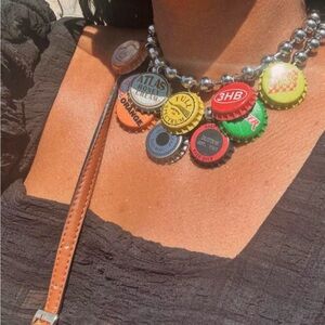 Customs Bottle Cap Necklace 1 of 1
